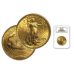 1928 MS 63 NGC $20 Gold Saint Gaudens
