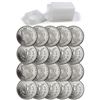 Image 1 : (20) Morgan Design Silver 1 oz Rounds