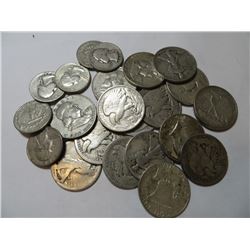 $10 face Value Mixed 90% Silver Coins