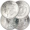 Image 1 : 1884 and 1885 BU Grade Morgan Dollars