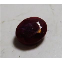 1 ct. Natural Red Ruby Gemstone