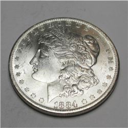 1884 o BU Grade Morgan Silver Dollar