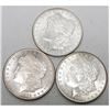 Image 1 : 1878-79-81 S Mint Bu Grade Morgan Dollar Set