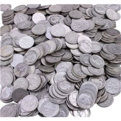 100 pcs. Roosevelt Dimes 90% Silver