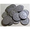 Image 1 : 20 pcs. Franklin Half Dollars - 90% Silver