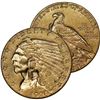 Image 1 : 1928 $2.5 Gold Indian XF Grade