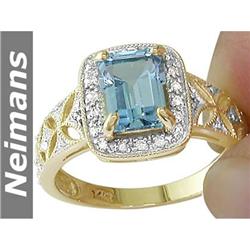 Men's 5.25 ct Certified Yellow Sapphire & Diamond Ring