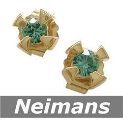 Vintage 1.50 ct Emerald & Diamond Ring 14kt Gold USGL