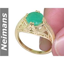 Neimans 15.50 ct Certified Ruby & Diamond Ring 14k Gold