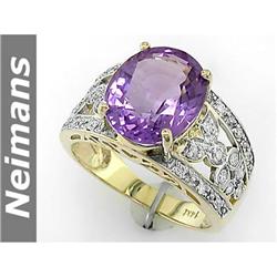 Neimans 4.25ct Gem Certified Sapphire Earrings 14K Gold