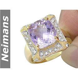 Neimans 2.00 ct Yellow Sapphire & Diamond Earrings 14kt