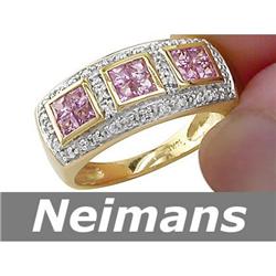 Certified Gem 1.75 ct Violet Spinel Pendant 14kt Gold