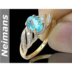 Certified 1.00 ct VS-F Diamond Playboy Pendant 14K Gold