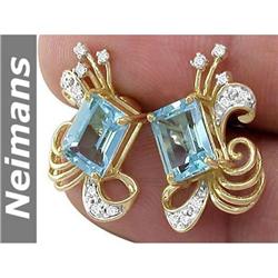 Men's 3.75 ct Emerald & VS Diamond Gents Ring 14kt Gold