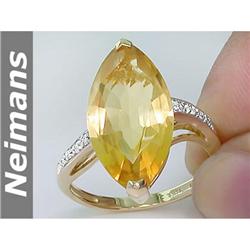 Gem Certified 14.00 ct Green Sapphire Bracelet 14K Gold