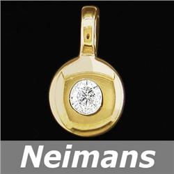 Certified 2.00ct VS-F Diamond Cocktail Pendant 14K Gold