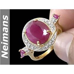 Gem Certified 1.75 ct Sapphire & VS Diamond Pendant 14K