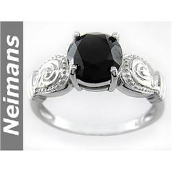 Antique 8.50 ct Certified Ruby & Diamond Ring 14kt Gold