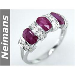 USGL Certified 3.50 ct Emerald & Diamond Ring 14kt Gold