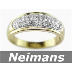 Neimans 1.25 ct Certified VS Diamond Earrings 14K Gold