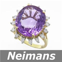 Neimans .25 ct Diamond Pendant 14kt Gold USGL Certified