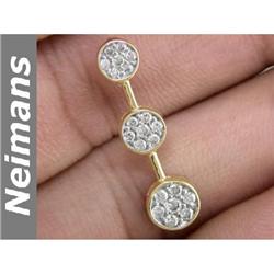 Neimans .50 ct Certified VS Diamond Pendant 14kt Gold