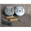 Image 2 : 2 Tie Wire Reels & 3 Bar Loop Spinners