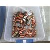 Image 1 : Tote of Various Copper Fittings