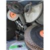 Image 2 : Tote with Grinding Wheels and Grinder Parts
