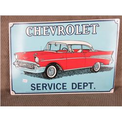 Chevrolet Service Dept. Sign