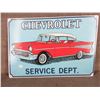 Image 1 : Chevrolet Service Dept. Sign