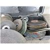 Image 2 : Box with Various Grinder Disks & Parts