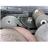 Image 3 : Box with Various Grinder Disks & Parts