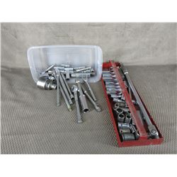 Selection of Various Ratchets, Bars & Sockets