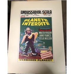 FORBIDDEN PLANET (PLANET INTERDITE/VERBODEN PLANEET) - Belgian