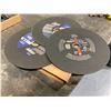 Image 2 : Lot of (3) 12" x 7/64" x 1" Cutting Wheels
