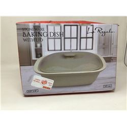 Le Regalon Stoneware Baking Dish with Lid