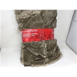 60in Faux Fur Tree Skirt