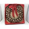 Image 1 : 18in Jingle Bell Wreath with Bow