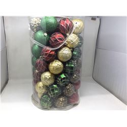 75 Piece Shatter Resistant Ornaments