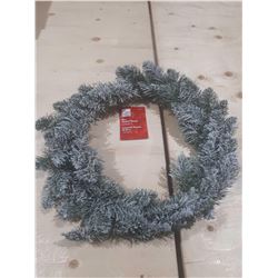 Home Accents Holiday 26" Flocked Wreath