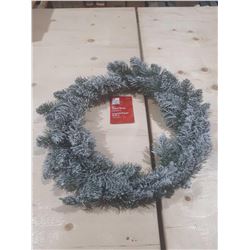 Home Accents Holiday 26" Flocked Wreath