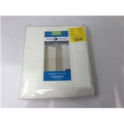 InterDesign Fabric Shower Curtain