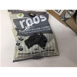 Roo's Real Australian Black Licorice (12 x 120g)