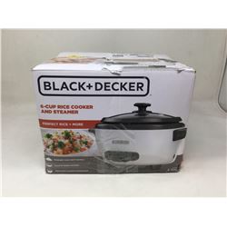 Black & Decker 6 Cup Rice Cooker and Steamer