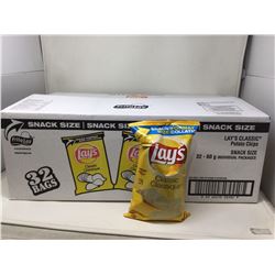 Case of Lays Classic Potato Chips (32 x 60g)