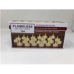 Flameless LED Tea Lights (24ct)