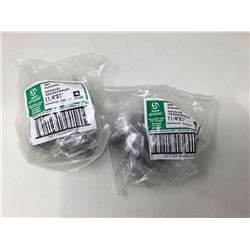 Hex Galvanized Bushings (2 x 4)