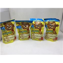 Bear Paws Vanilla Crunchy Cookies (4 x 210g)