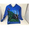 Image 1 : Dinosaur Zip-up Hoodie (size 140) Blue